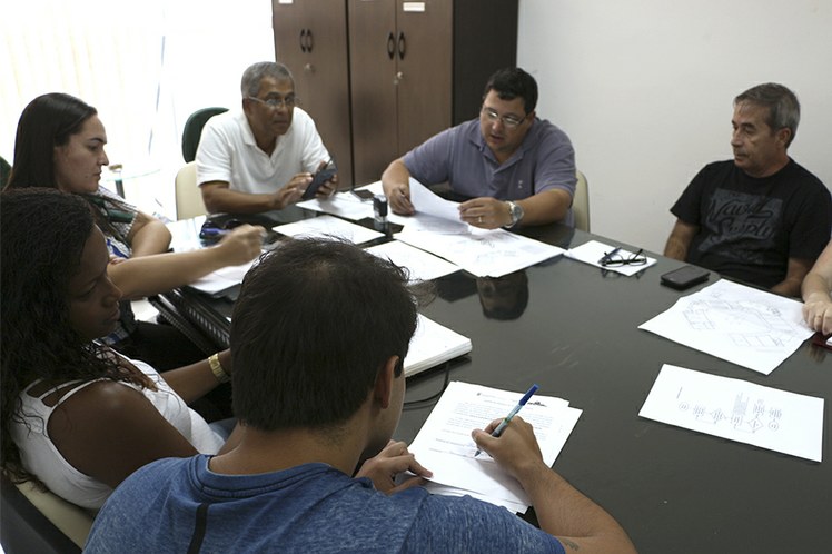 Reunião com a empresa Engeplanfer