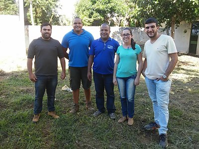 Equipes do campus e do Ciep envolvidas no projeto.