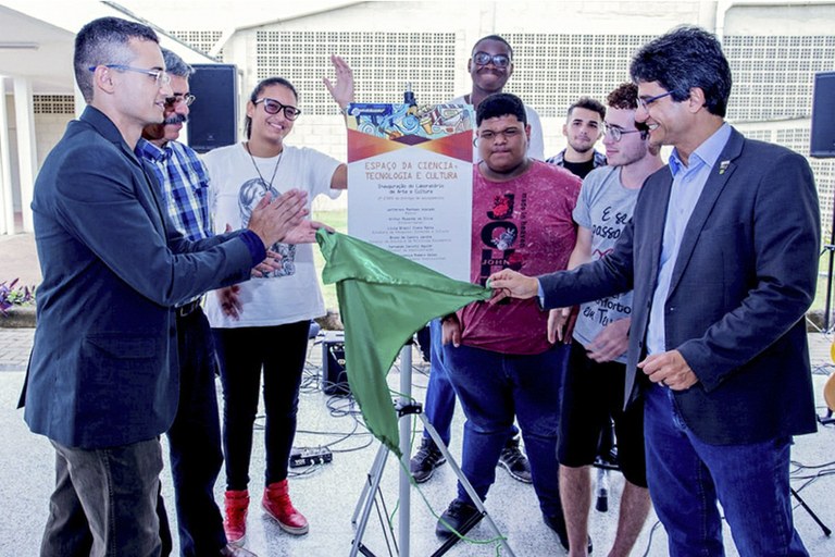 Inauguração do Espaço da Ciência, Tecnologia e Cultura em Pádua