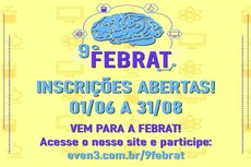 Inscrições até 31 de agosto (Arte: Divulgação)