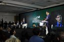 Reitor do IFF, Jefferson Manhães, discursa na abertura da Reditec 2018