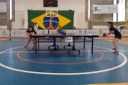 Final individual feminina no tênis de mesa.