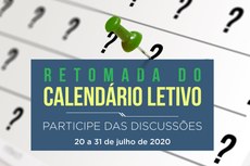 Cada audiência abordará questões relacionadas à adoção do ensino remoto emergencial (Arte: Julio Negri).