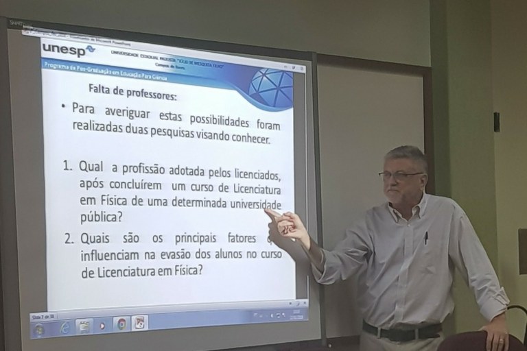 Aula Magna marca início de ano letivo do Mestrado em Ensino de Física