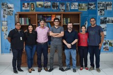 Candidatos ao cargo de reitor se reuniram com membros da Comissão Eleitoral Central nesta quinta-feira, 07.