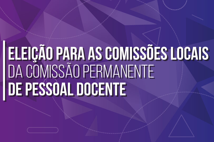 Candidaturas homologadas para a eleição da CPPD