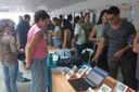 Extensionistas apresentam seus projetos para a comunidade (Foto: Divulgação/IFF).