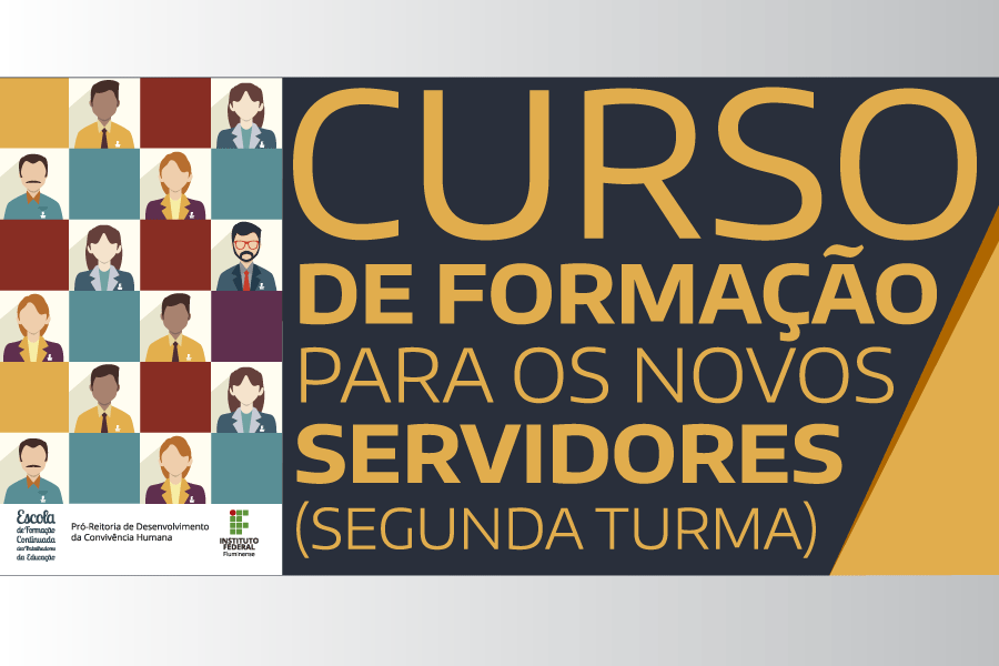 Curso de Formação será realizado para servidores do IFFluminense