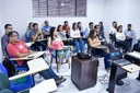 Servidores de diferentes campi participaram do curso ministrado pelo administrador e mestre em Gestão, Fernando Segalote.