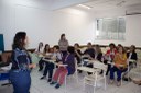 A equipe da Escola de Formação apresenta e levanta sugestões para os próximos encontros.