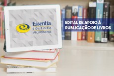 Cada seleção vai contemplar a publicação de dois livros (Arte: Essentia Editora).