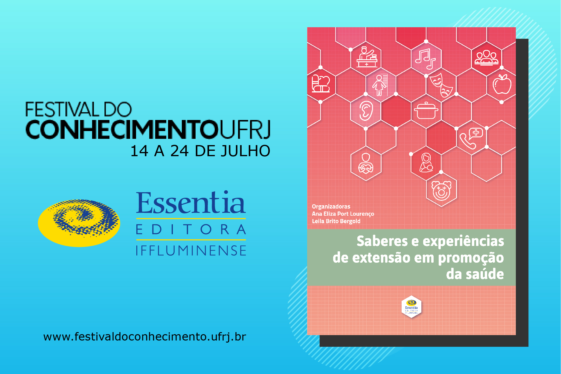 Essentia Editora lança livro sobre Experiências de Extensão na Promoção da Saúde