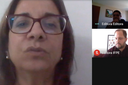 Inez Barcellos de Andrade, editora científica da Revista Vértices e membro do Conselho Editorial da Essentia, participou de mesa-redonda (Imagem: Reprodução Enedif)