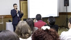 Melhorar a gestão do ensino foi objetivo principal de sessão da Mostra de Experiências Exitosas. (Foto: Breno Menezes - IFAP)