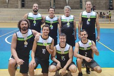 Equipe de basquete masculino do Campus Centro (Foto: Divulgação/IFF)