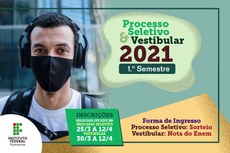 Prazo para inscrições vai até 12 de abril (Arte: Lionel Mota)