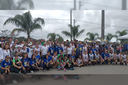 Cerca de 150 pessoas participaram da corrida de 5 km 