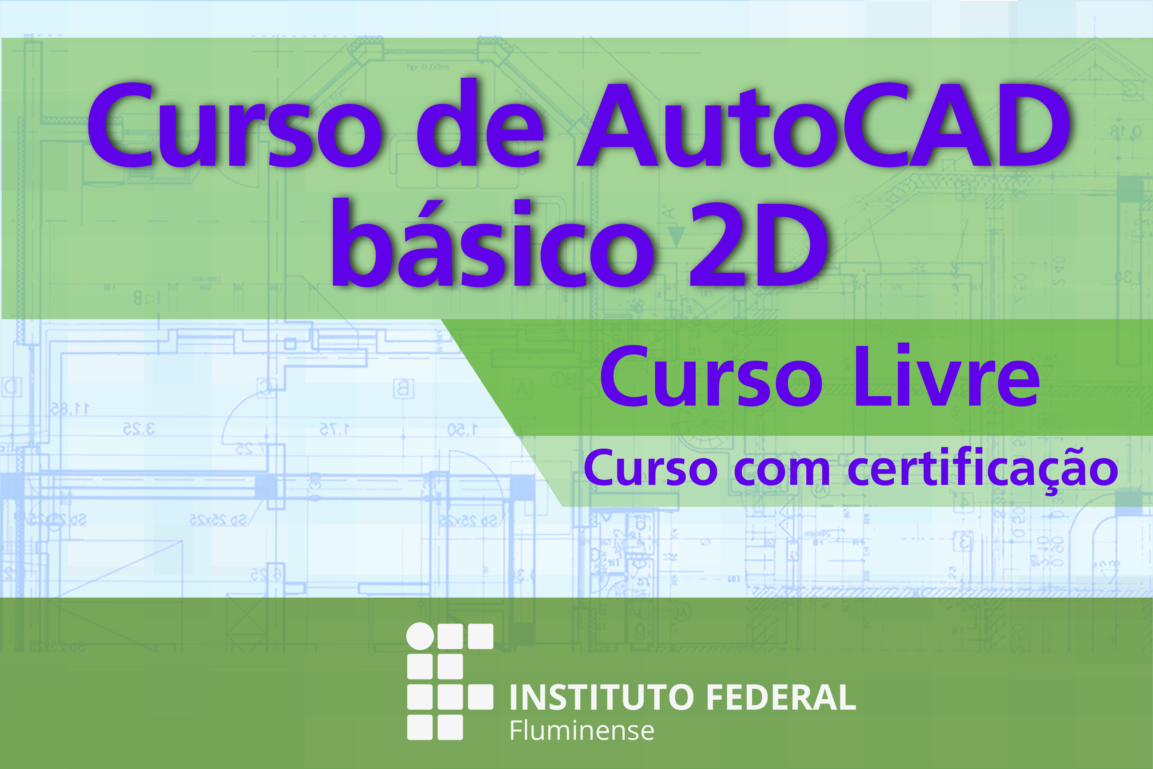 IFF oferta Curso gratuito em AutoCAD