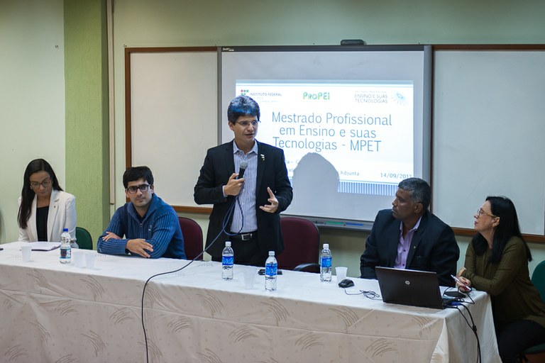 IFF realiza Aula Inaugural da 1.ª turma do Mestrado em Ensino e suas Tecnologias