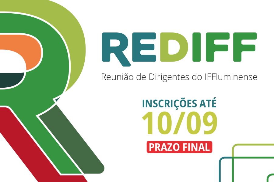 Inscrições para a Rediff são prorrogadas