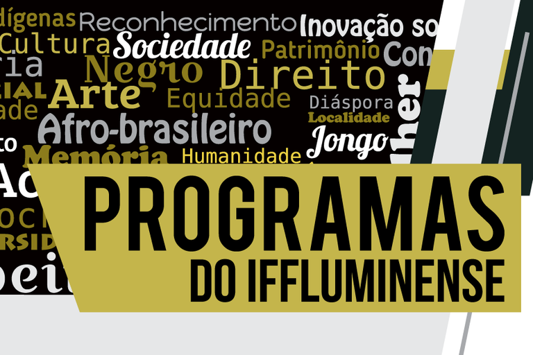 Inscrições para bolsas dos Programas de Diversidade do IFFluminense