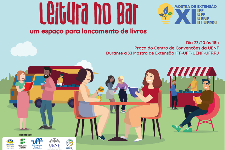 "Leitura no Bar" será nesta quarta-feira, 23 de outubro, na XI Mostra de Extensão