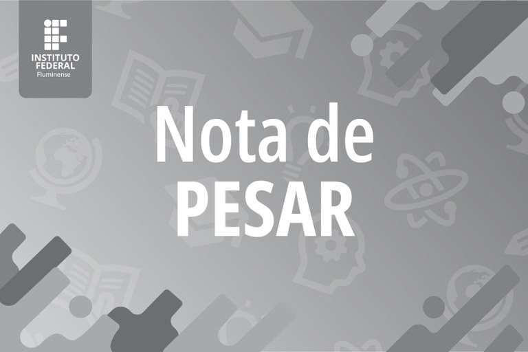 Nota de pesar por falecimento de servidor