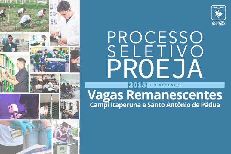 Processo Seletivo Simplificado Proeja 2018