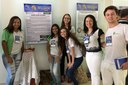 Estudantes de Bom Jesus durante apresentação de projeto 