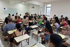 As provas objetivas foram aplicadas em Campos dos Goytacazes-RJ (Foto: Divulgação/IFF)