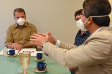 Encontro aconteceu na sede da Prefeitura (Foto: César Ferreira).