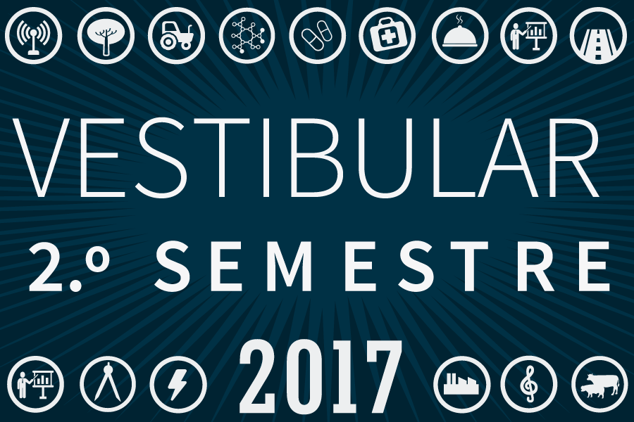 Resultado da 2.ª fase do Concurso Vestibular 2017 - 2.º Semestre