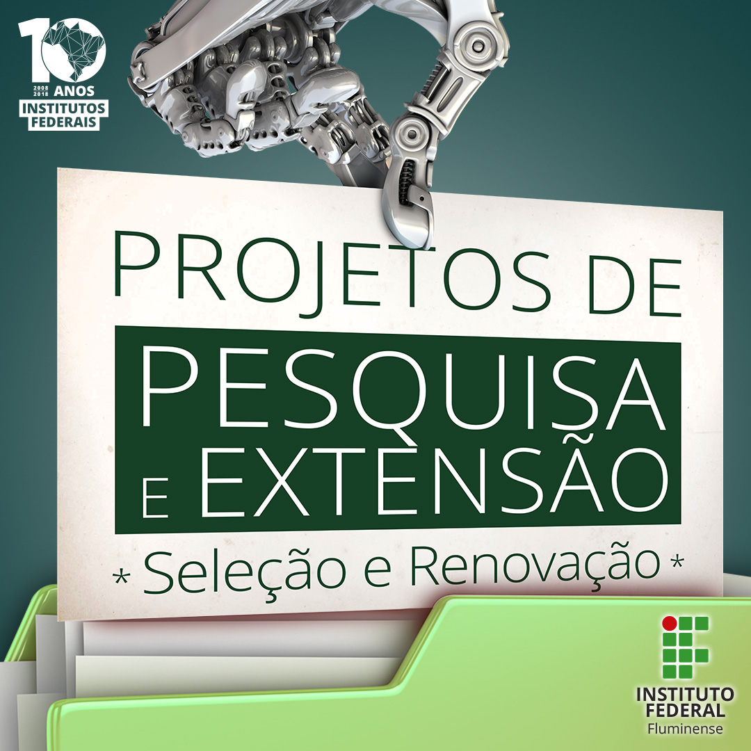 Resultado Parcial de seleção de projetos de pesquisa e de extensão