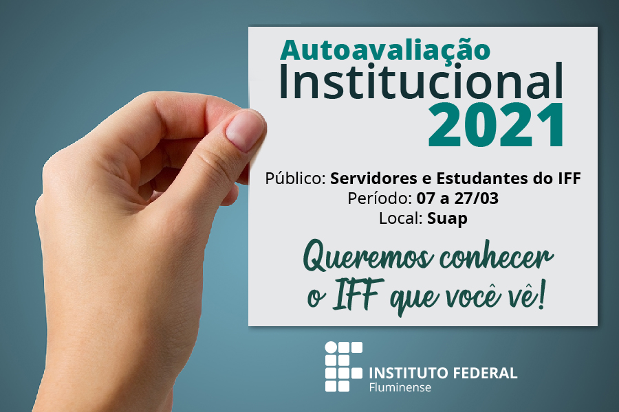 Servidores e estudantes participam de pesquisa para avaliar o IFF