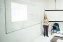 Kênia Cristina Rosa e Silva, administradora do Ministério da Saúde de Minas Gerais, durante o curso.