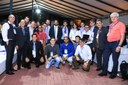 Participantes da Reditec na premiação da Tenda Tecnológica