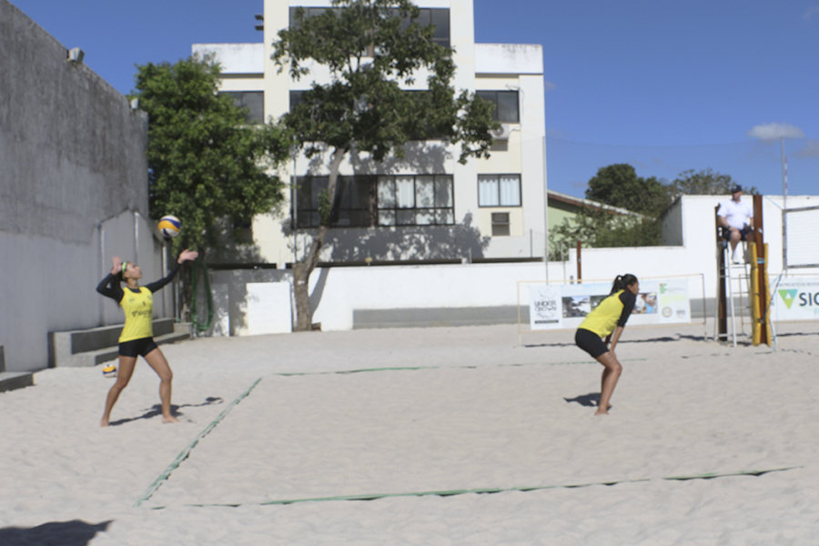 Vôlei de areia estreia nos Jogos dos Institutos Federais Sudeste 2017