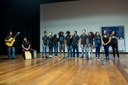 Apresentação do Grupo Vocal Freesom, formado por alunos e servidores do IFF